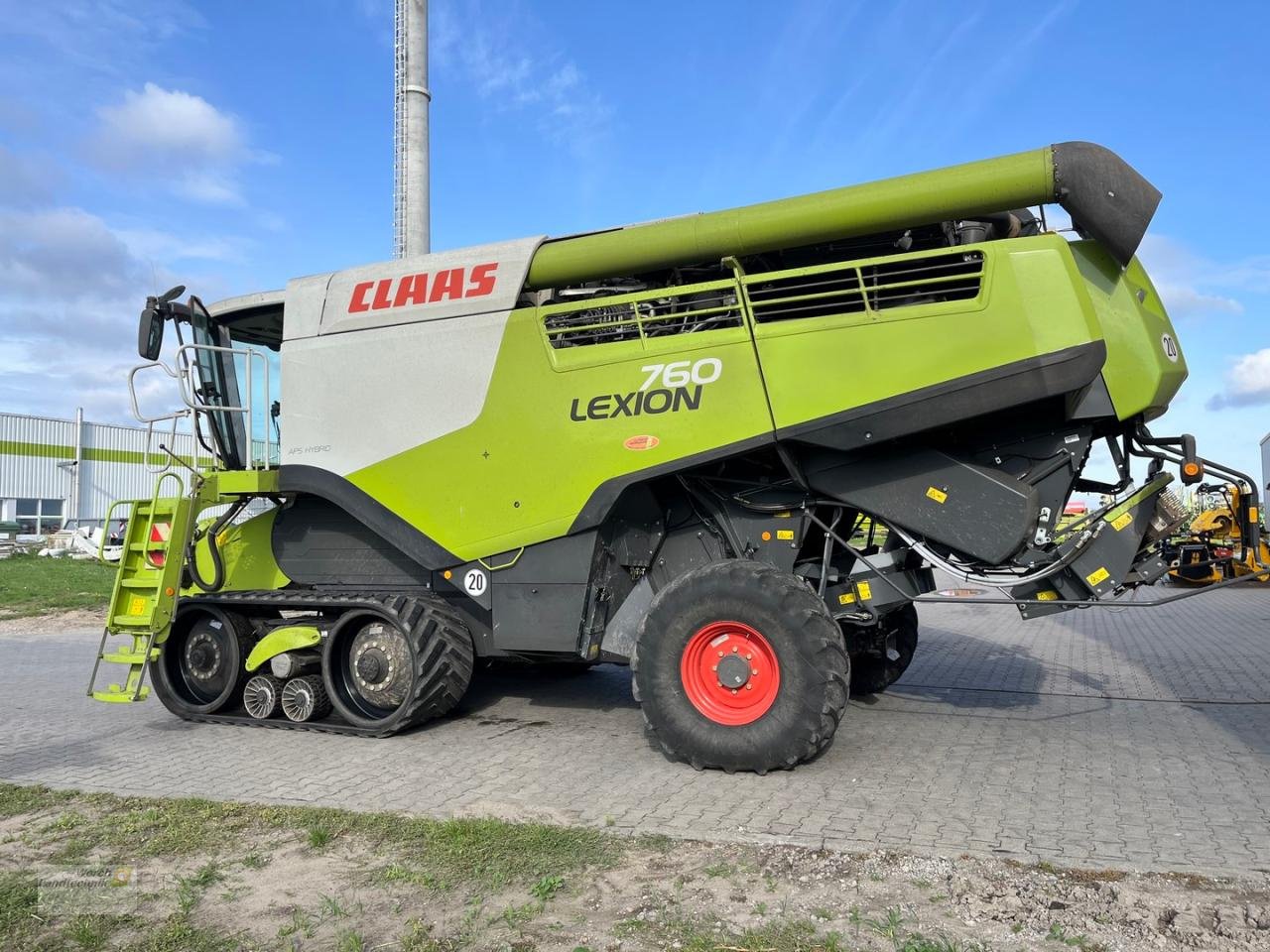 Mähdrescher of the type CLAAS Lexion 760 TT, Gebrauchtmaschine in Schora (Picture 9)