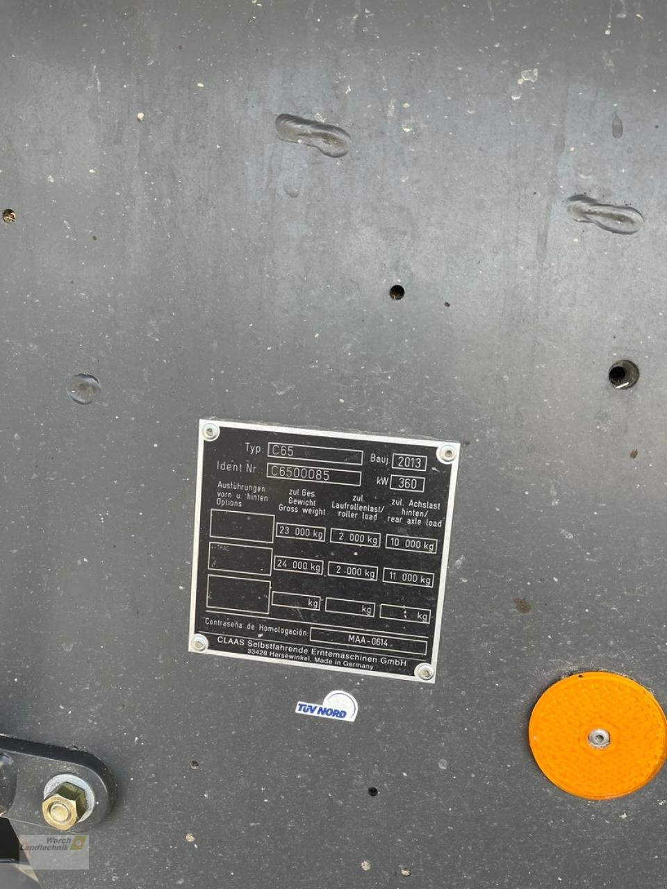 Mähdrescher of the type CLAAS Lexion 760 TT, Gebrauchtmaschine in Schora (Picture 18)