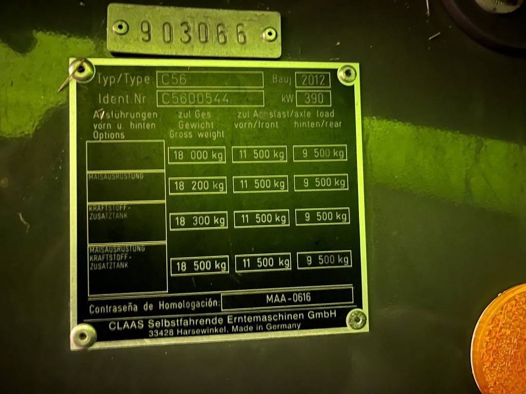 Mähdrescher typu CLAAS LEXION 760, Gebrauchtmaschine w Vinderup (Zdjęcie 11)