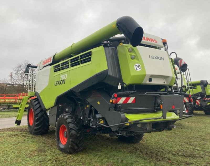 Mähdrescher des Typs CLAAS LEXION 760, Gebrauchtmaschine in Hockenheim (Bild 3)