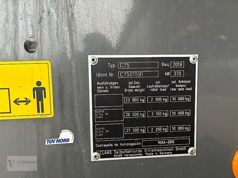 Mähdrescher a típus CLAAS Lexion 760, Gebrauchtmaschine ekkor: Colmar-Berg (Kép 7)
