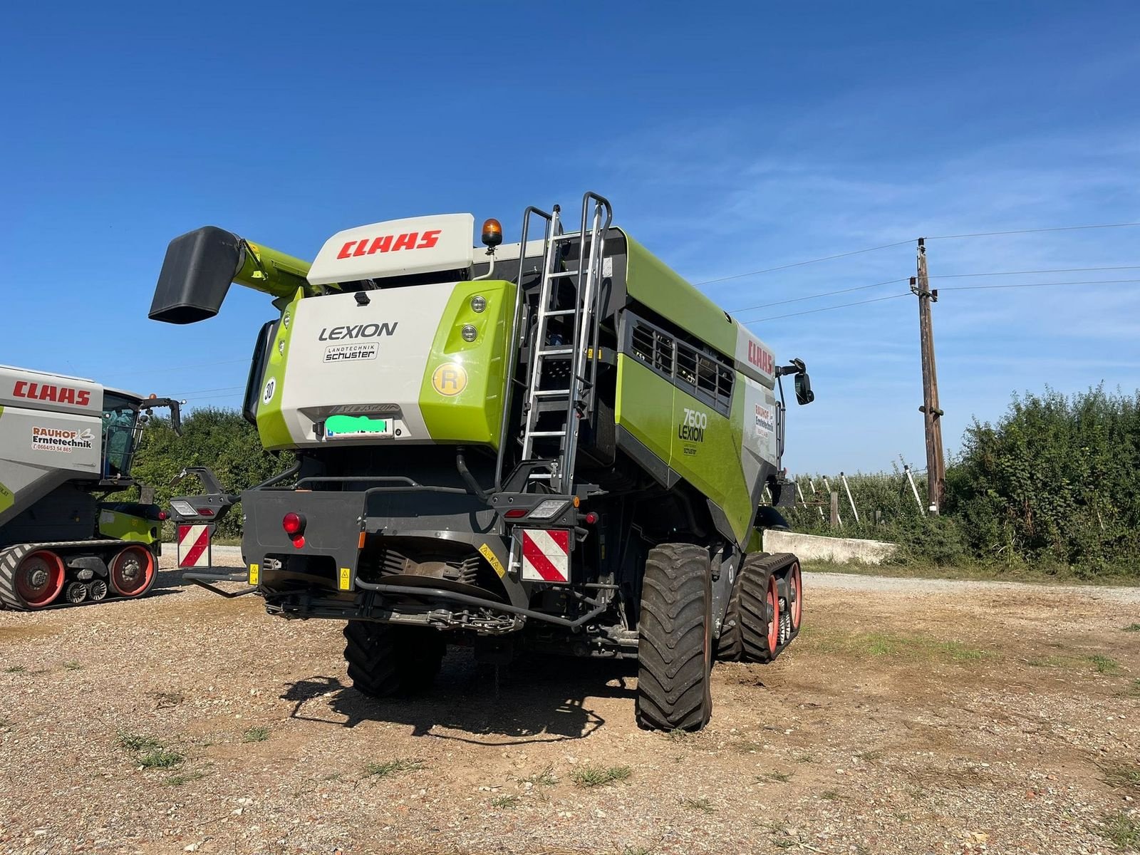 Mähdrescher typu CLAAS Lexion 7600 Terra Trac, Gebrauchtmaschine v Grund (Obrázek 5)