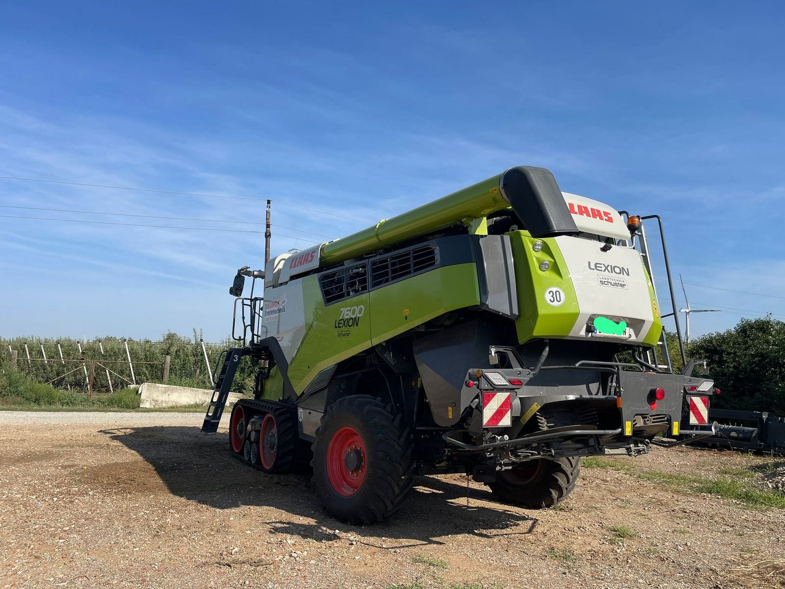 Mähdrescher typu CLAAS Lexion 7600 Terra Trac, Gebrauchtmaschine v Grund (Obrázek 6)
