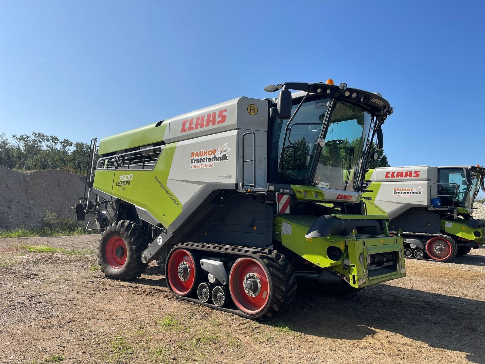 Mähdrescher typu CLAAS Lexion 7600 Terra Trac, Gebrauchtmaschine v Grund (Obrázek 1)