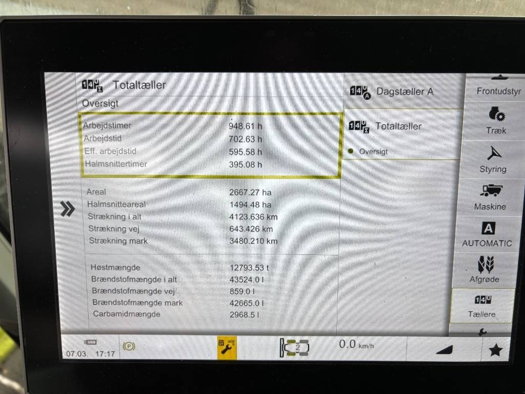 Mähdrescher tip CLAAS LEXION 7600 TT 4WD, Gebrauchtmaschine in Brønderslev (Poză 5)