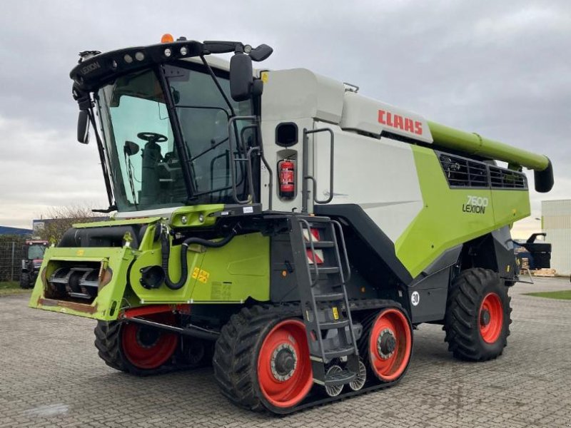 Mähdrescher del tipo CLAAS LEXION 7600 TT, Gebrauchtmaschine en Hockenheim (Imagen 1)