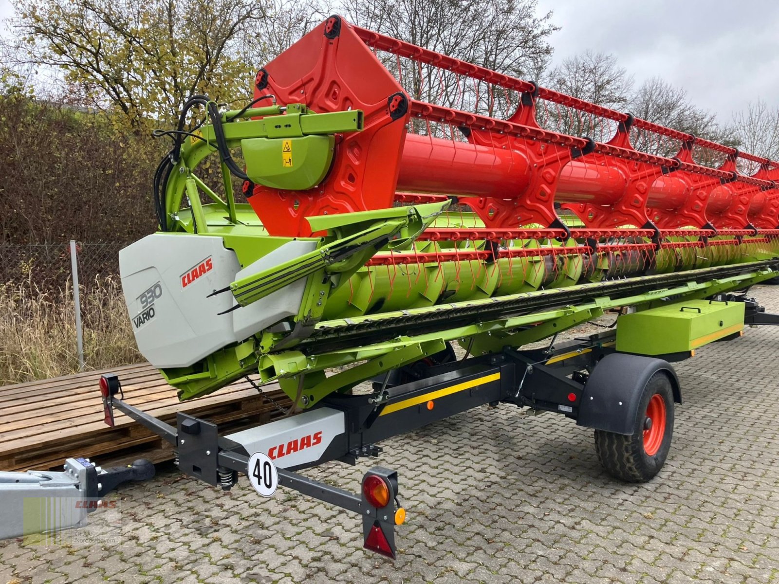 Mähdrescher des Typs CLAAS Lexion 7600TT inkl. V930 und Transportwagen, Gebrauchtmaschine in Schwandorf (Bild 9)