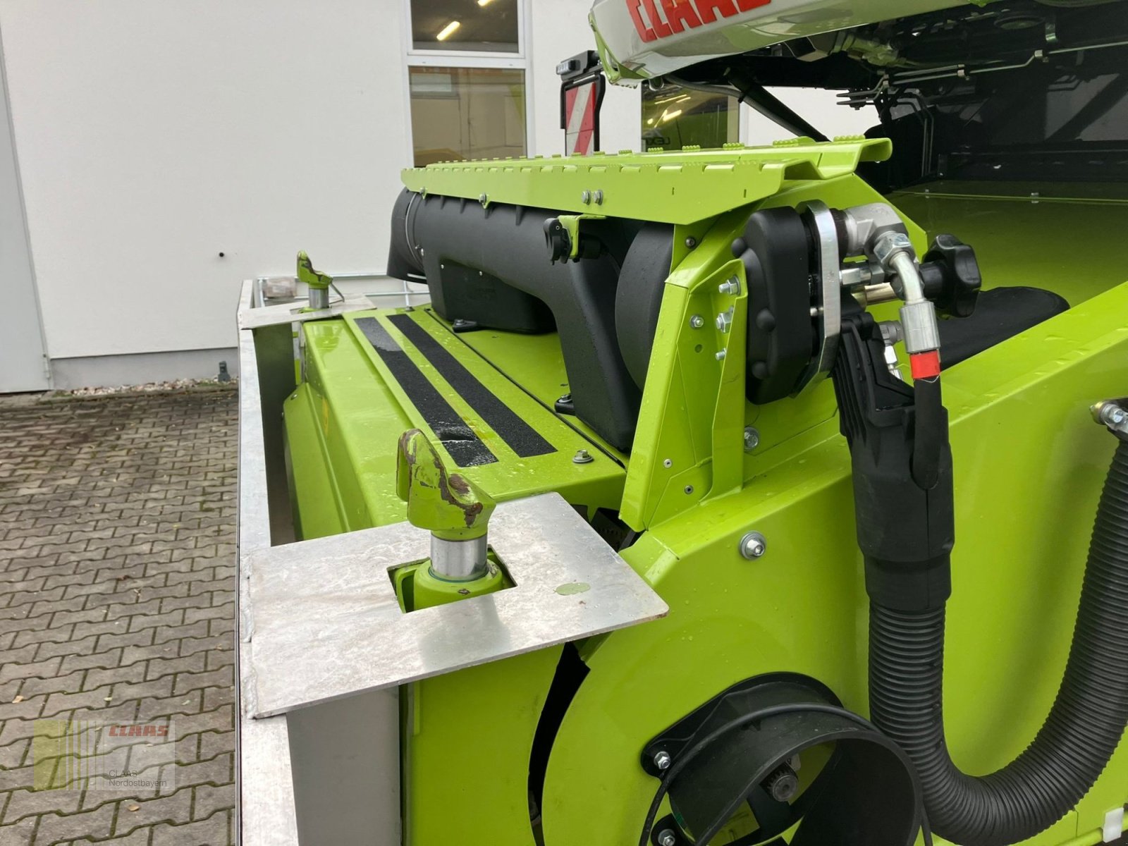 Mähdrescher des Typs CLAAS Lexion 7600TT inkl. V930 und Transportwagen, Gebrauchtmaschine in Schwandorf (Bild 12)