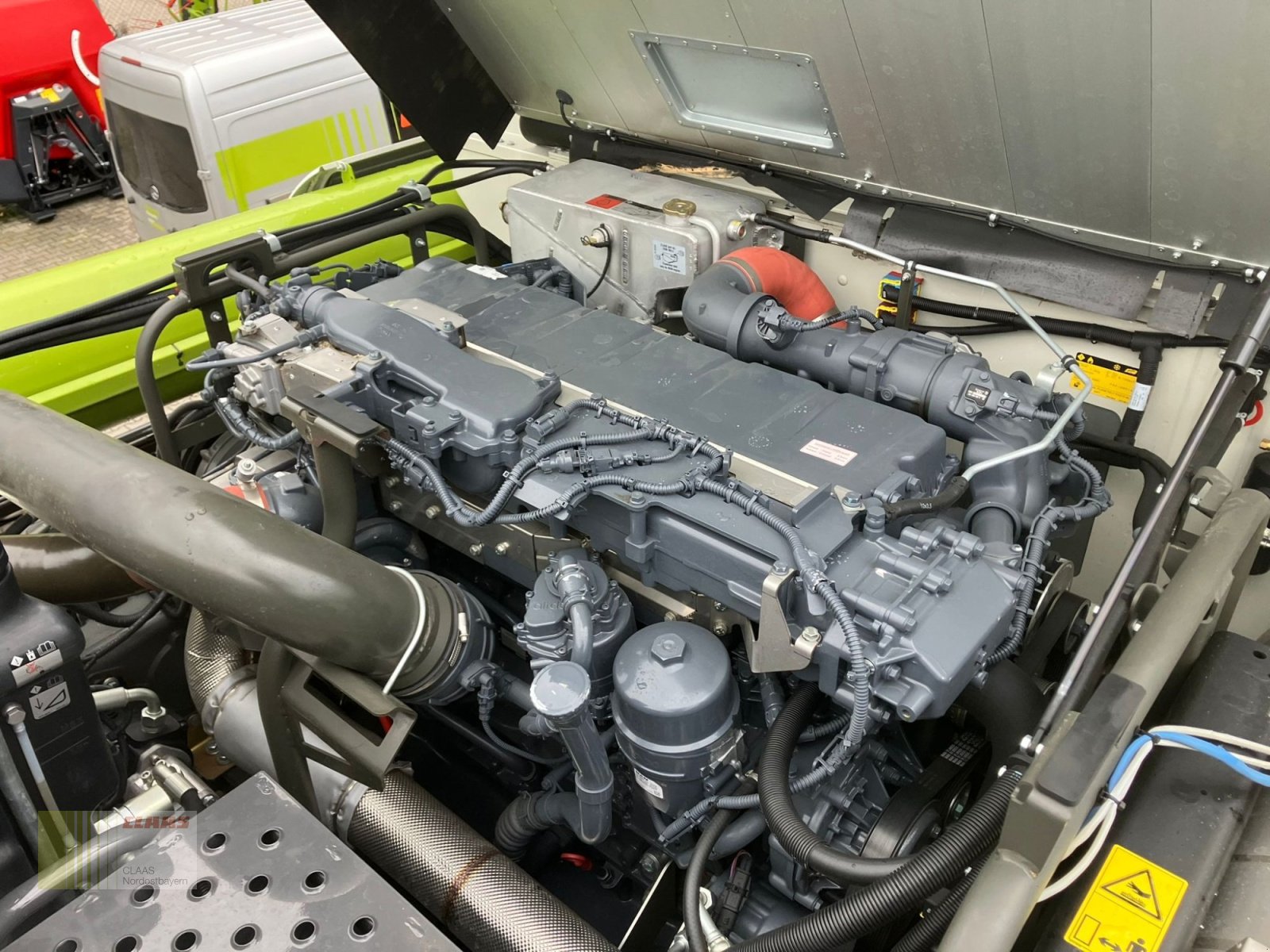 Mähdrescher des Typs CLAAS Lexion 7600TT inkl. V930 und Transportwagen, Gebrauchtmaschine in Schwandorf (Bild 16)