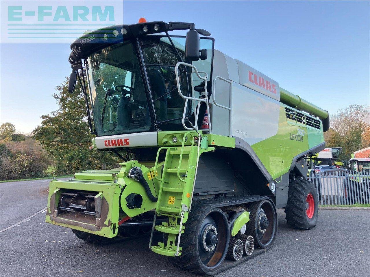 Mähdrescher del tipo CLAAS LEXION 760TT C/W V1050 CUTTERBAR, Gebrauchtmaschine In CIRENCESTER (Immagine 1)