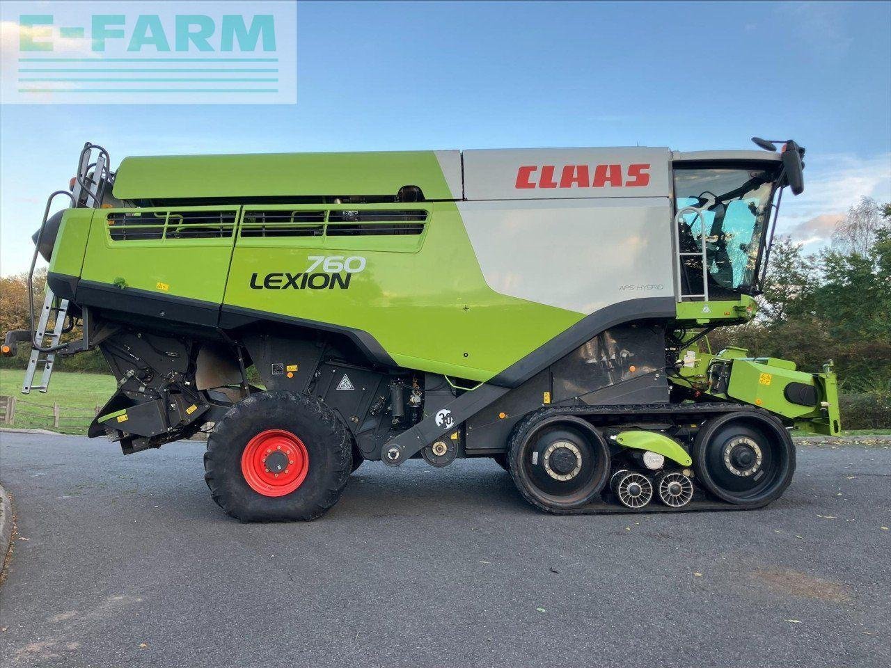 Mähdrescher del tipo CLAAS LEXION 760TT C/W V1050 CUTTERBAR, Gebrauchtmaschine In CIRENCESTER (Immagine 7)