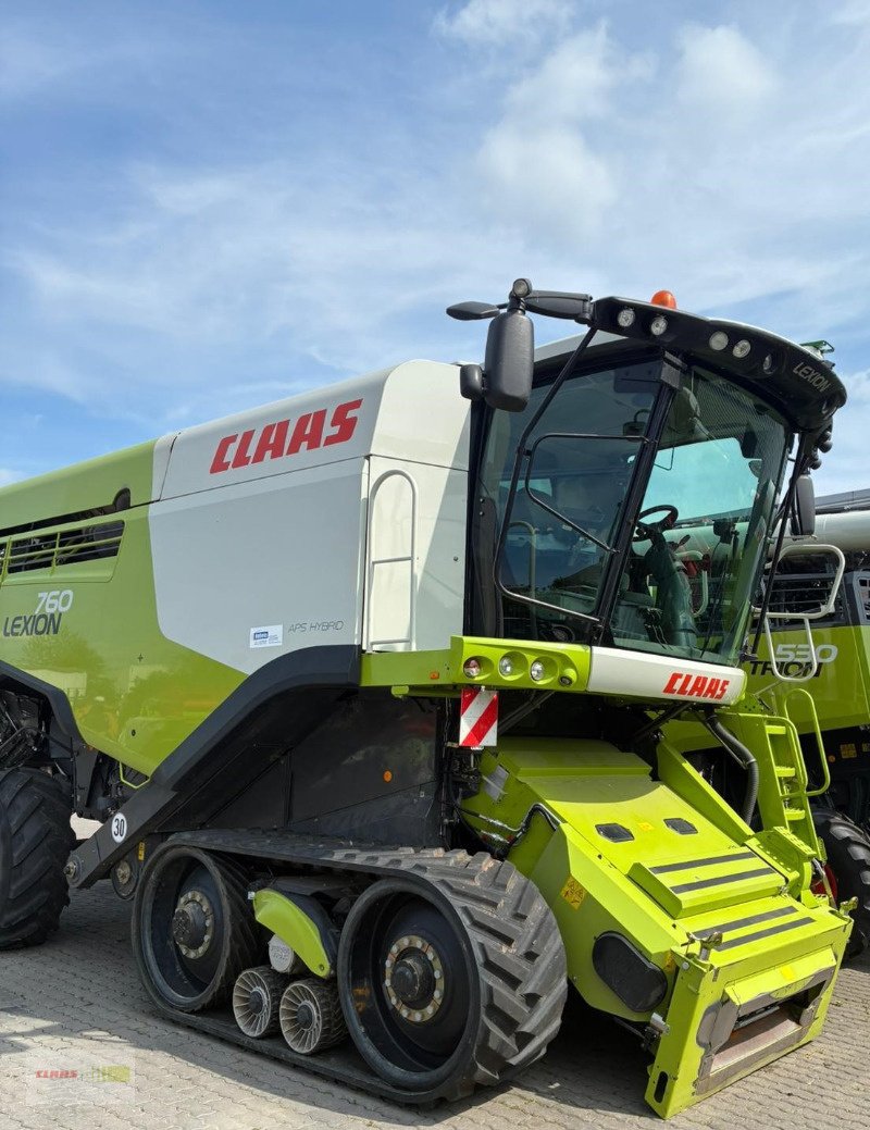 Mähdrescher des Typs CLAAS Lexion 760TT, Gebrauchtmaschine in Bennigsen (Bild 2)