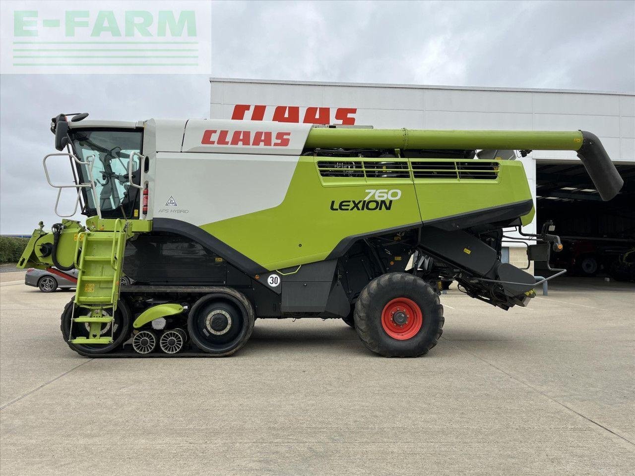 Mähdrescher typu CLAAS LEXION 760TT, Gebrauchtmaschine v SUFFOLK (Obrázek 9)