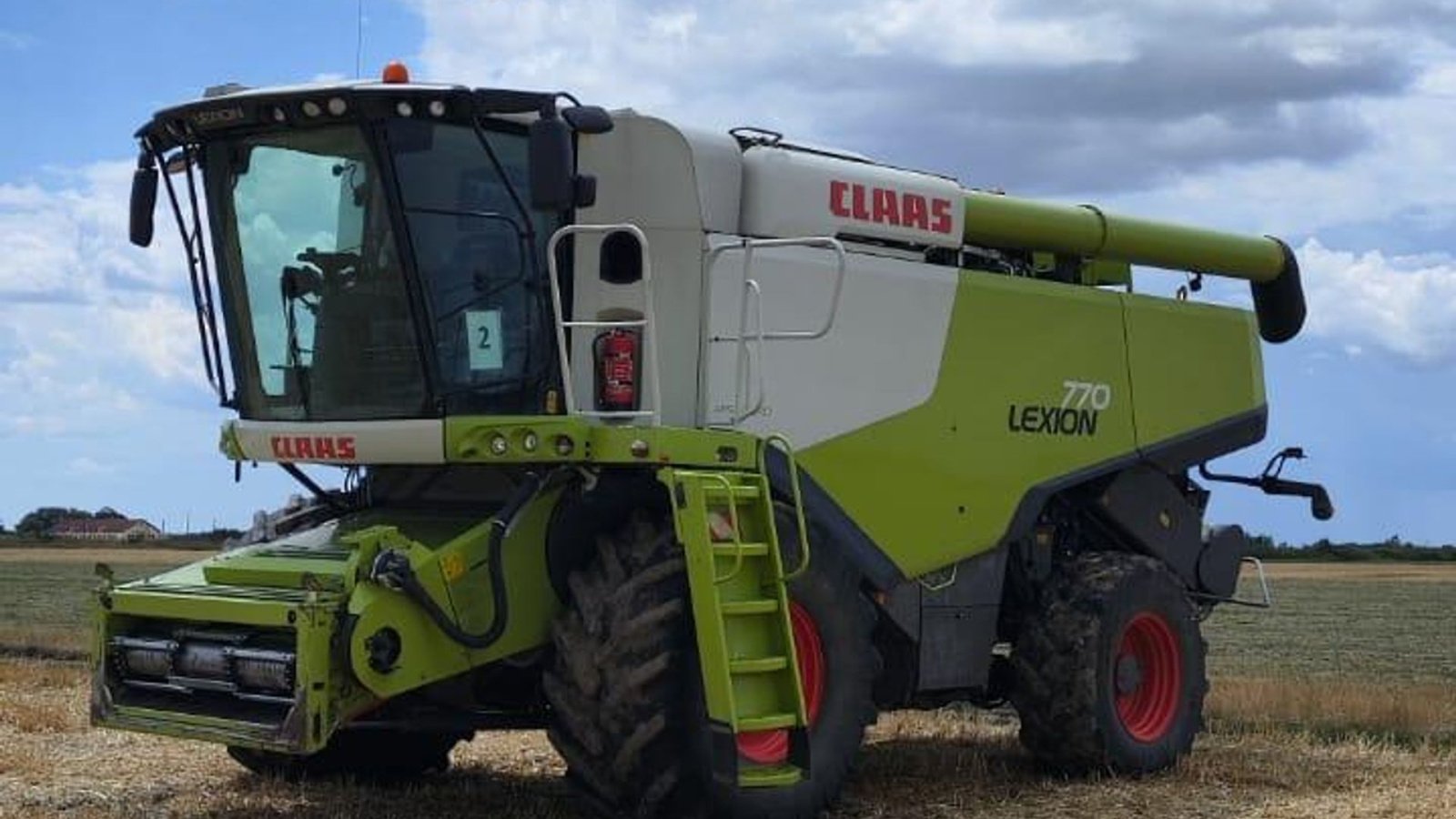 Mähdrescher typu CLAAS LEXION 770 4WD. Incl. Vario 1200 skærebord. Telematics Quantimeter Compressor LED mm. Vi giver 100 timers reklamationsret i DK!!!, Gebrauchtmaschine v Kolding (Obrázek 3)