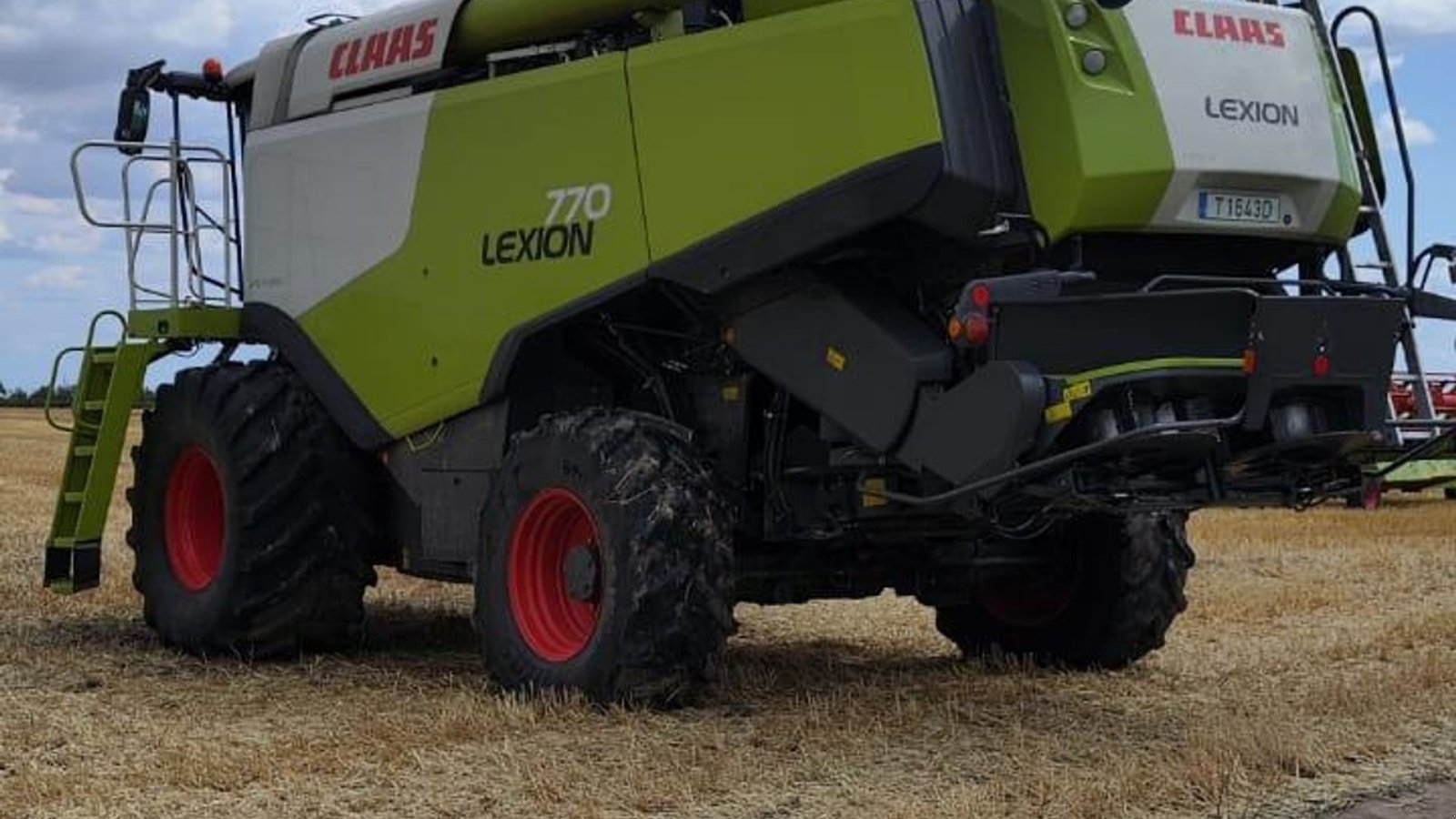 Mähdrescher typu CLAAS LEXION 770 4WD. Incl. Vario 1200 skærebord. Telematics Quantimeter Compressor LED mm. Vi giver 100 timers reklamationsret i DK!!!, Gebrauchtmaschine v Kolding (Obrázek 8)