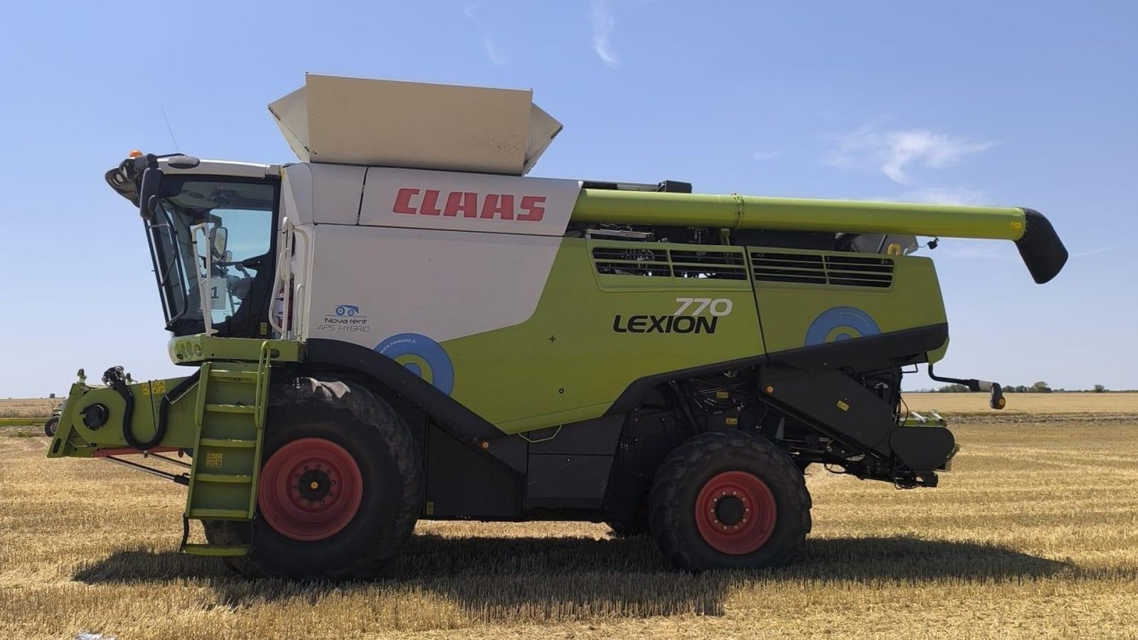 Mähdrescher tip CLAAS LEXION 770 Incl. Skærebord Vario V1080. Telematics., Gebrauchtmaschine in Kolding (Poză 1)