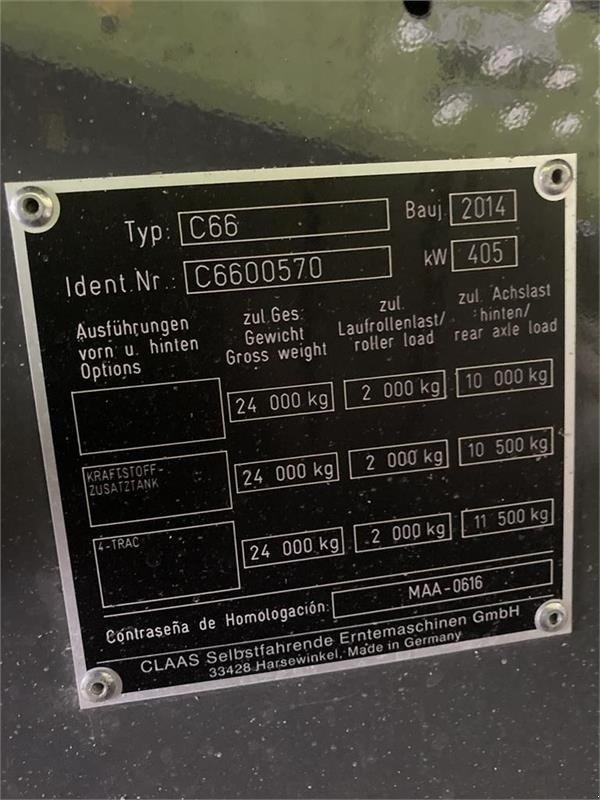 Mähdrescher of the type CLAAS LEXION 770 TT 40 MacDon skærebord, Gebrauchtmaschine in Mern (Picture 15)