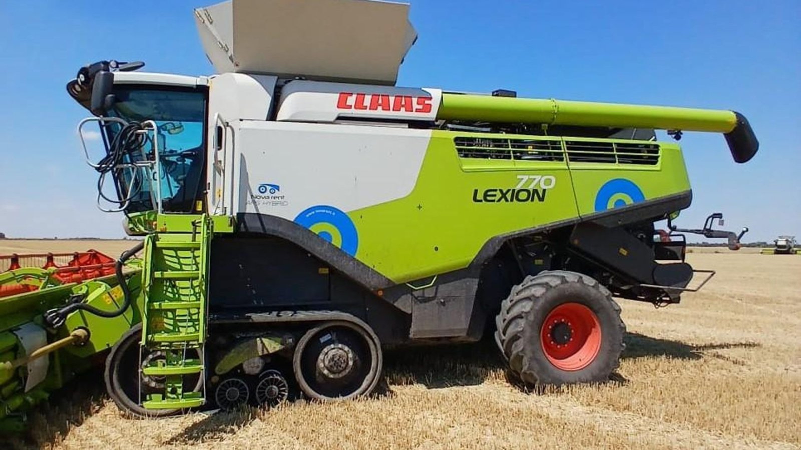 Mähdrescher des Typs CLAAS LEXION 770 TT INCL Skærebord!!! GPS. CEMOS Cruise Pilot. CEMOS Auto Pilot. CEMOS Auto Crop Flow. CEMOS Auto Slope. Compressor etc. Vi kan give 50 timers reklamationsret i DK!!!, Gebrauchtmaschine in Kolding (Bild 2)