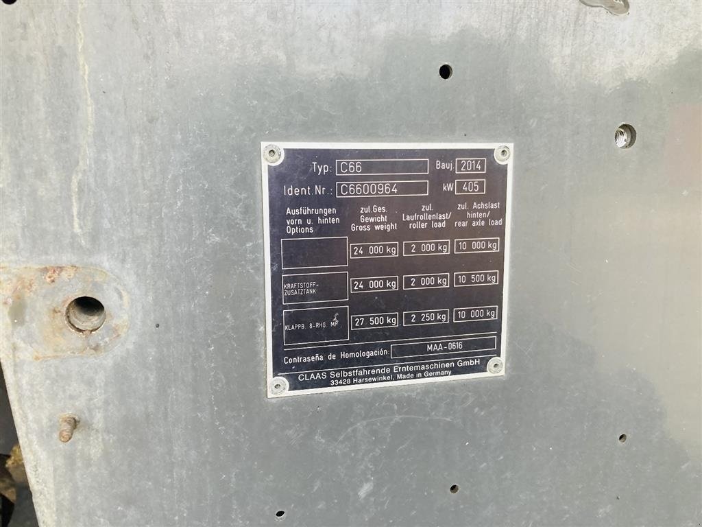 Mähdrescher typu CLAAS LEXION 770 TT Incl. skærebord Vario V1050. ., Gebrauchtmaschine v Kolding (Obrázek 18)