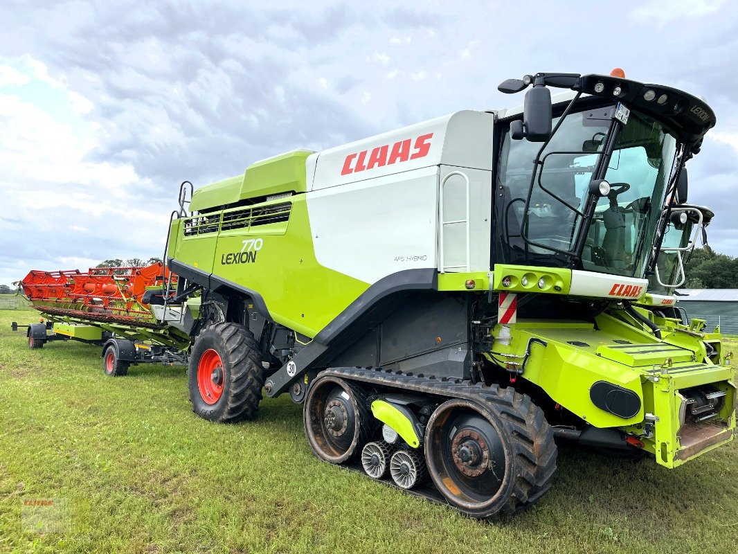 Mähdrescher tip CLAAS LEXION 770 TT TERRA TRAC, VARIO 1080, Quantimeter, Laufbänder NEU !, Gebrauchtmaschine in Neerstedt (Poză 3)