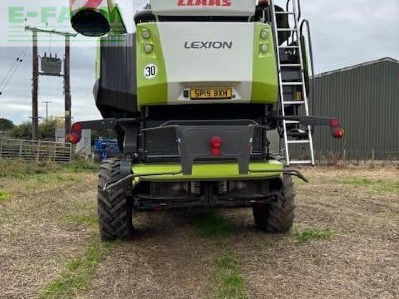 Mähdrescher Türe ait CLAAS LEXION 770 TT, Gebrauchtmaschine içinde CUPAR (resim 4)