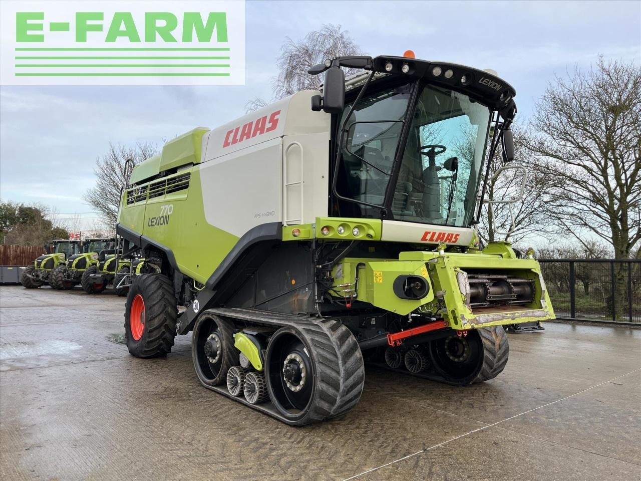 Mähdrescher des Typs CLAAS LEXION 770 TT, Gebrauchtmaschine in SUFFOLK (Bild 3)