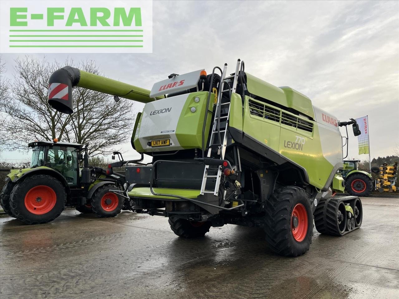 Mähdrescher des Typs CLAAS LEXION 770 TT, Gebrauchtmaschine in SUFFOLK (Bild 5)