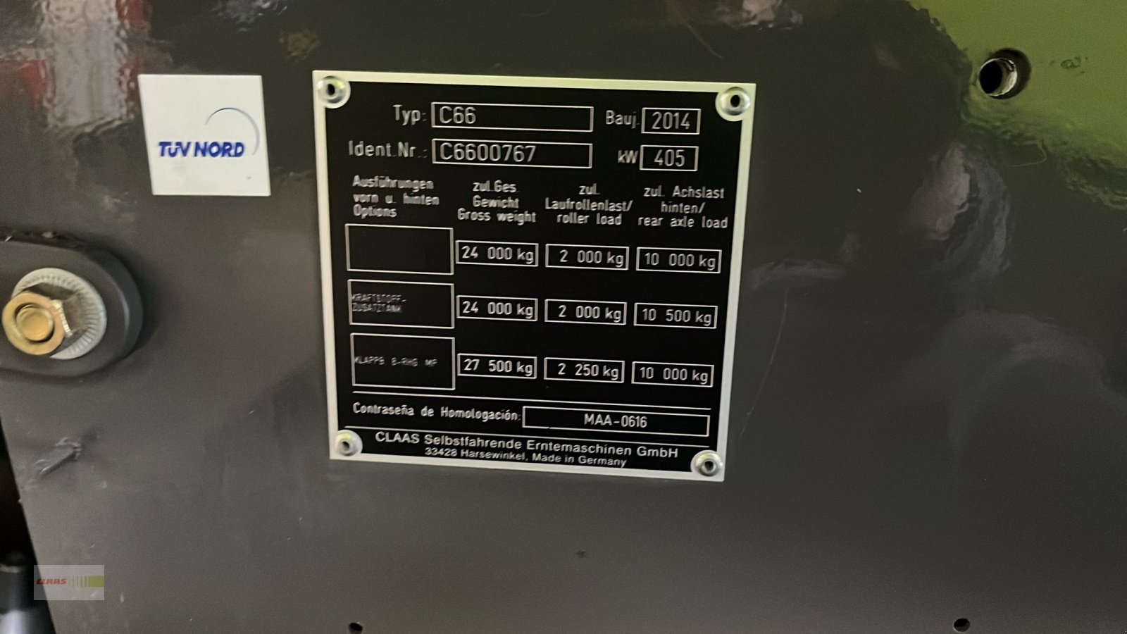 Mähdrescher des Typs CLAAS Lexion 770 TT, Gebrauchtmaschine in Langenau (Bild 8)