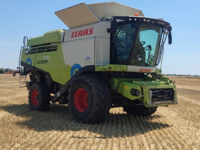 Mähdrescher des Typs CLAAS LEXION 770 VI KAN GIVE 50 TIMERS HØSTGARANTI I DK !!! Incl. skærebord V1200. Laser Pilot, Telematics, Auto Pilot mm., Gebrauchtmaschine in Kolding (Bild 1)
