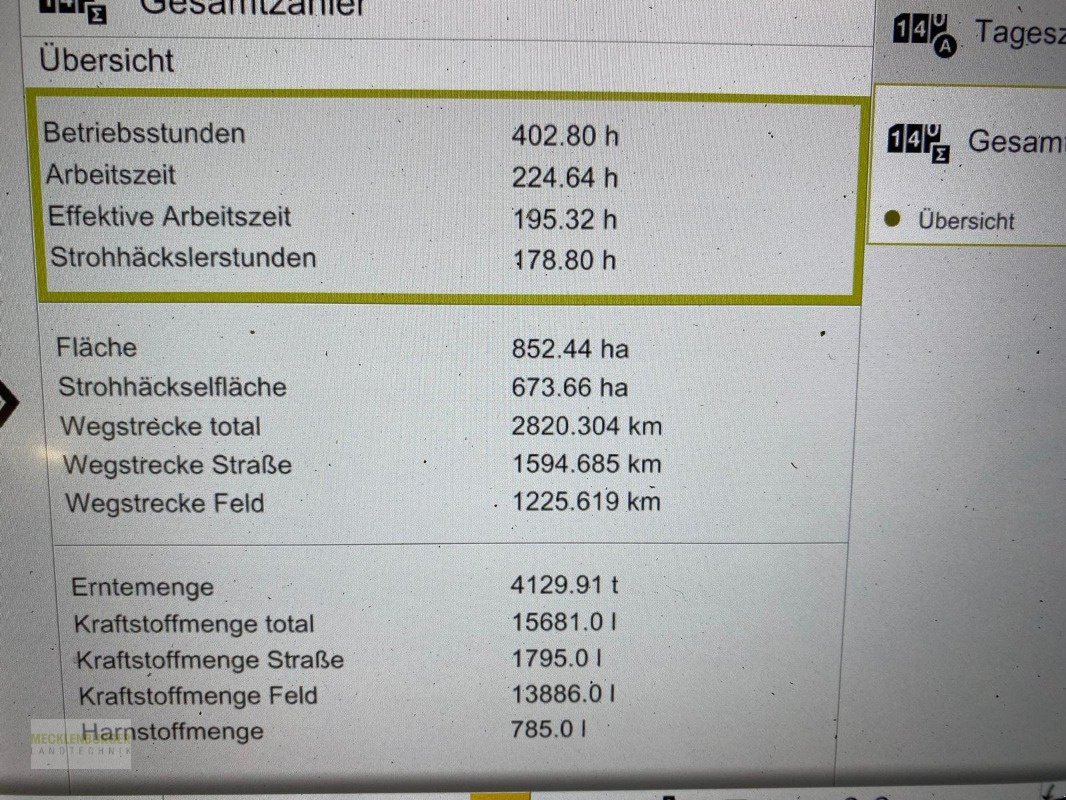 Mähdrescher des Typs CLAAS Lexion 7700 TT + Vario 1080, Gebrauchtmaschine in Mühlengeez (Bild 17)