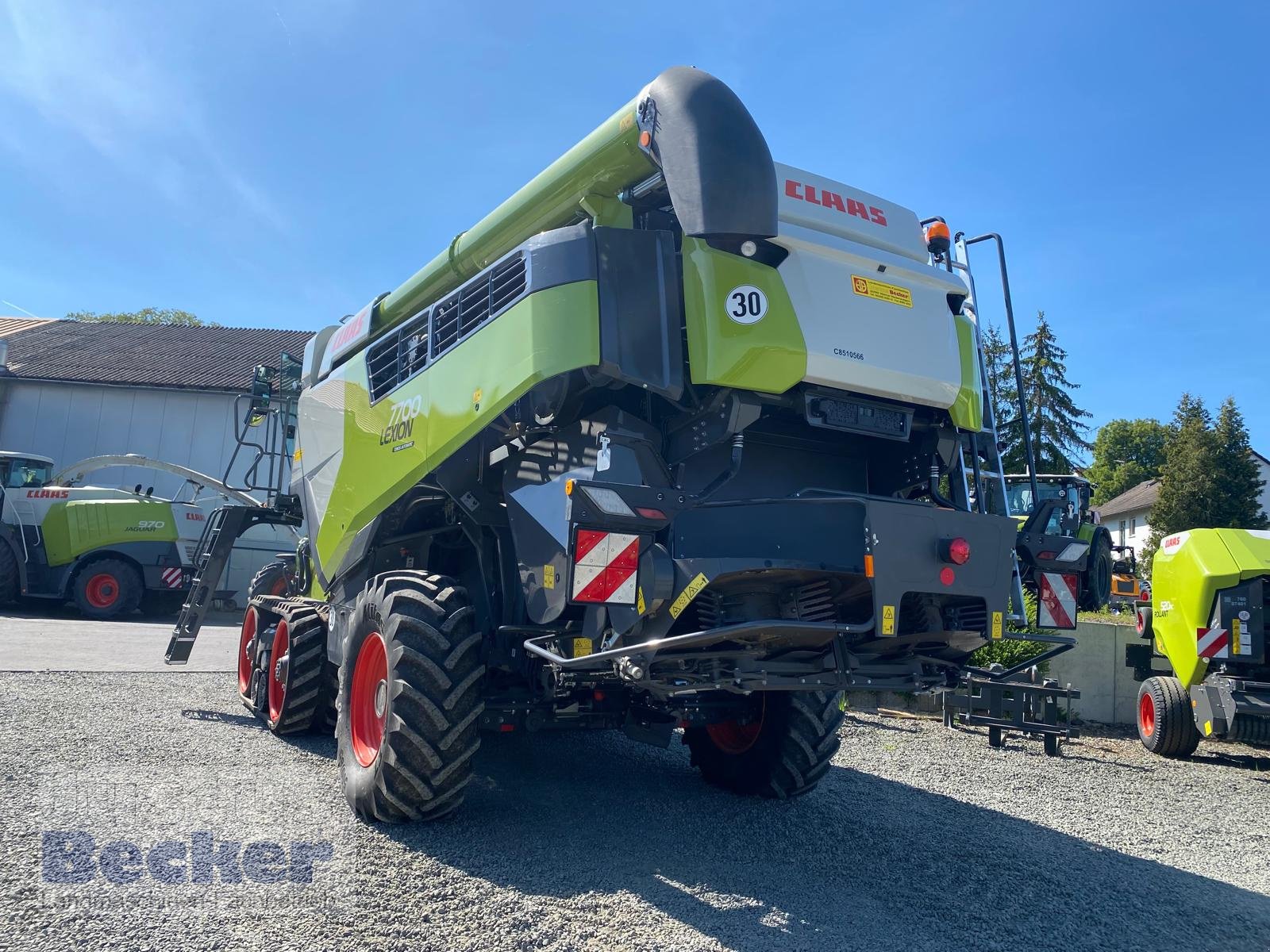 Mähdrescher typu CLAAS Lexion 7700 TT, Gebrauchtmaschine v Weimar-Niederwalgern (Obrázek 8)