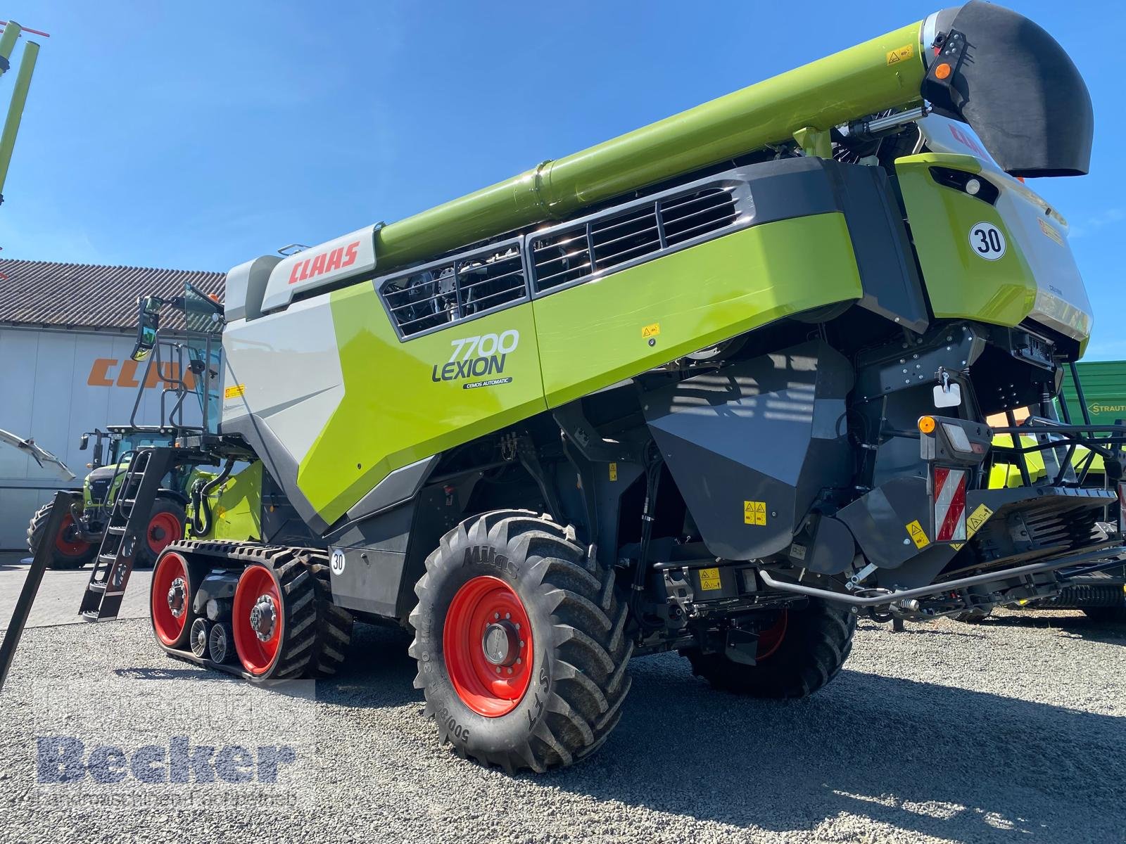 Mähdrescher typu CLAAS Lexion 7700 TT, Gebrauchtmaschine v Weimar-Niederwalgern (Obrázek 9)
