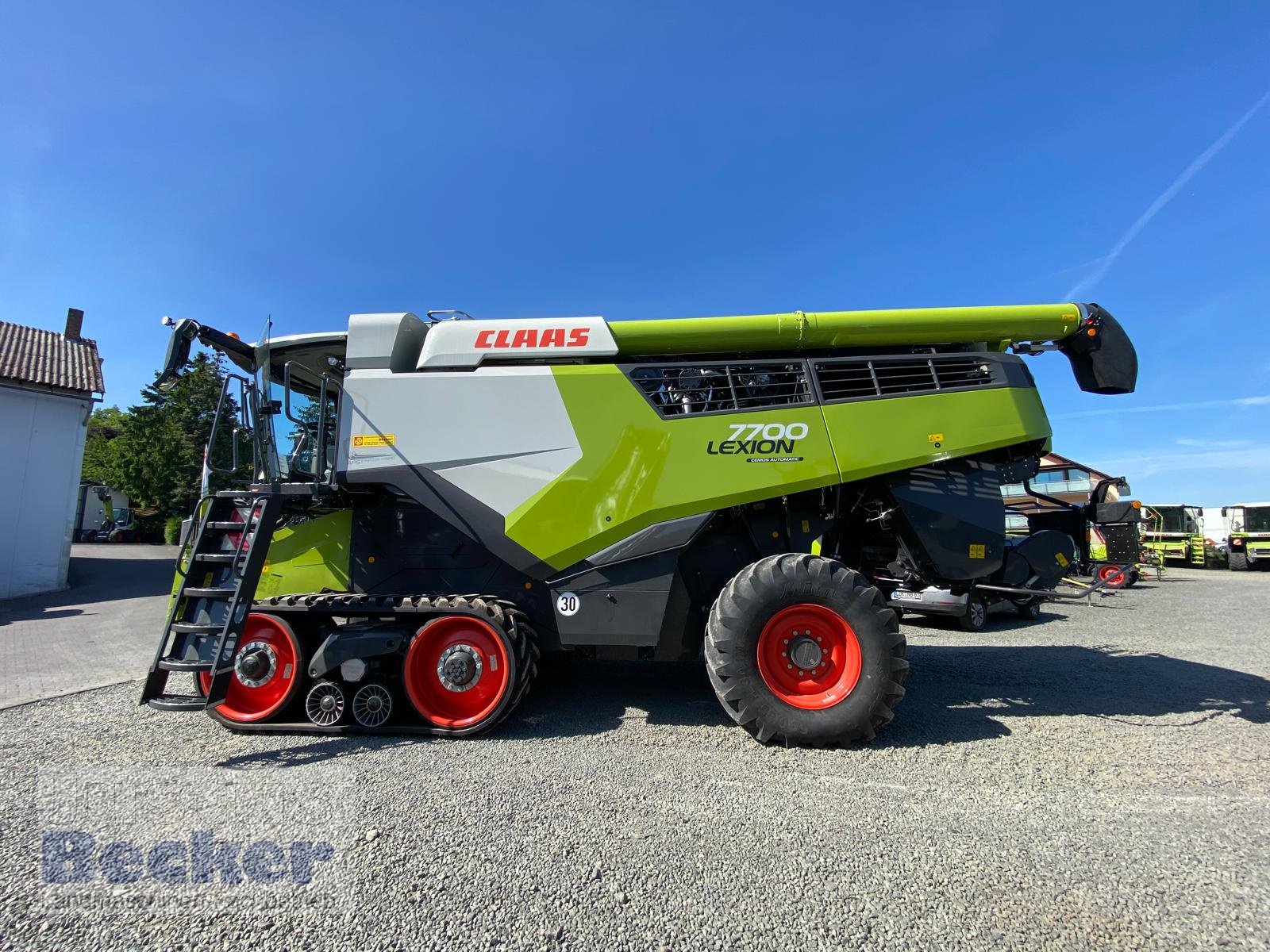 Mähdrescher typu CLAAS Lexion 7700 TT, Gebrauchtmaschine v Weimar-Niederwalgern (Obrázek 10)
