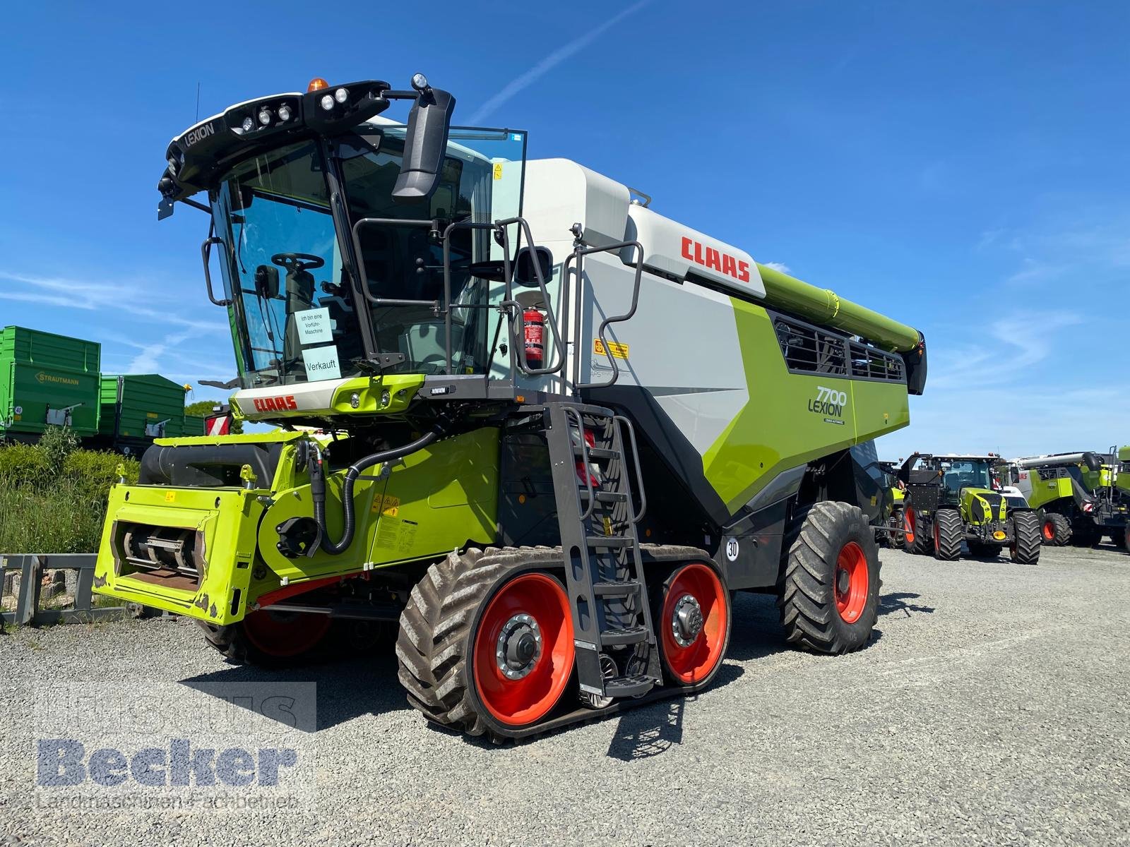 Mähdrescher typu CLAAS Lexion 7700 TT, Gebrauchtmaschine v Weimar-Niederwalgern (Obrázek 1)