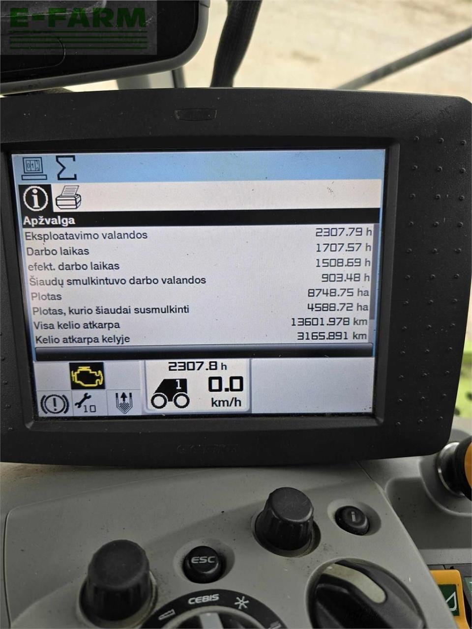 Mähdrescher of the type CLAAS lexion 770tt, Gebrauchtmaschine in KAUNAS DISTRICT (Picture 11)