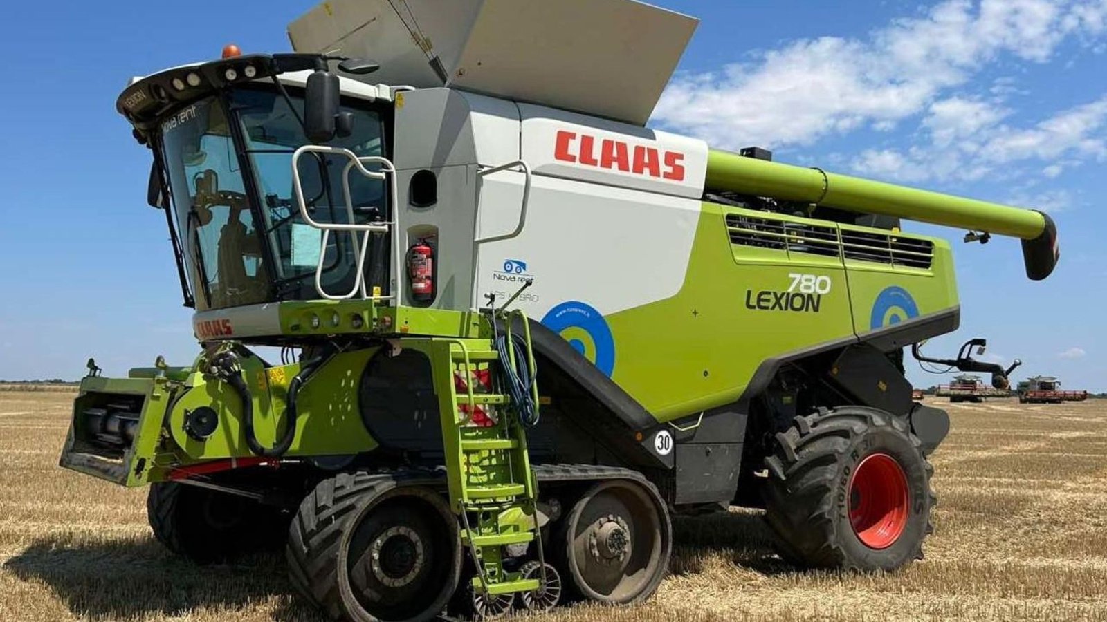 Mähdrescher Türe ait CLAAS LEXION 780 TT Incl. Skærebord Vario V1200. Brede bælter. CEMOS Cruise Pilot CEMOS AUTO Crop Flow. GPS. Mange paa lager., Gebrauchtmaschine içinde Kolding (resim 3)