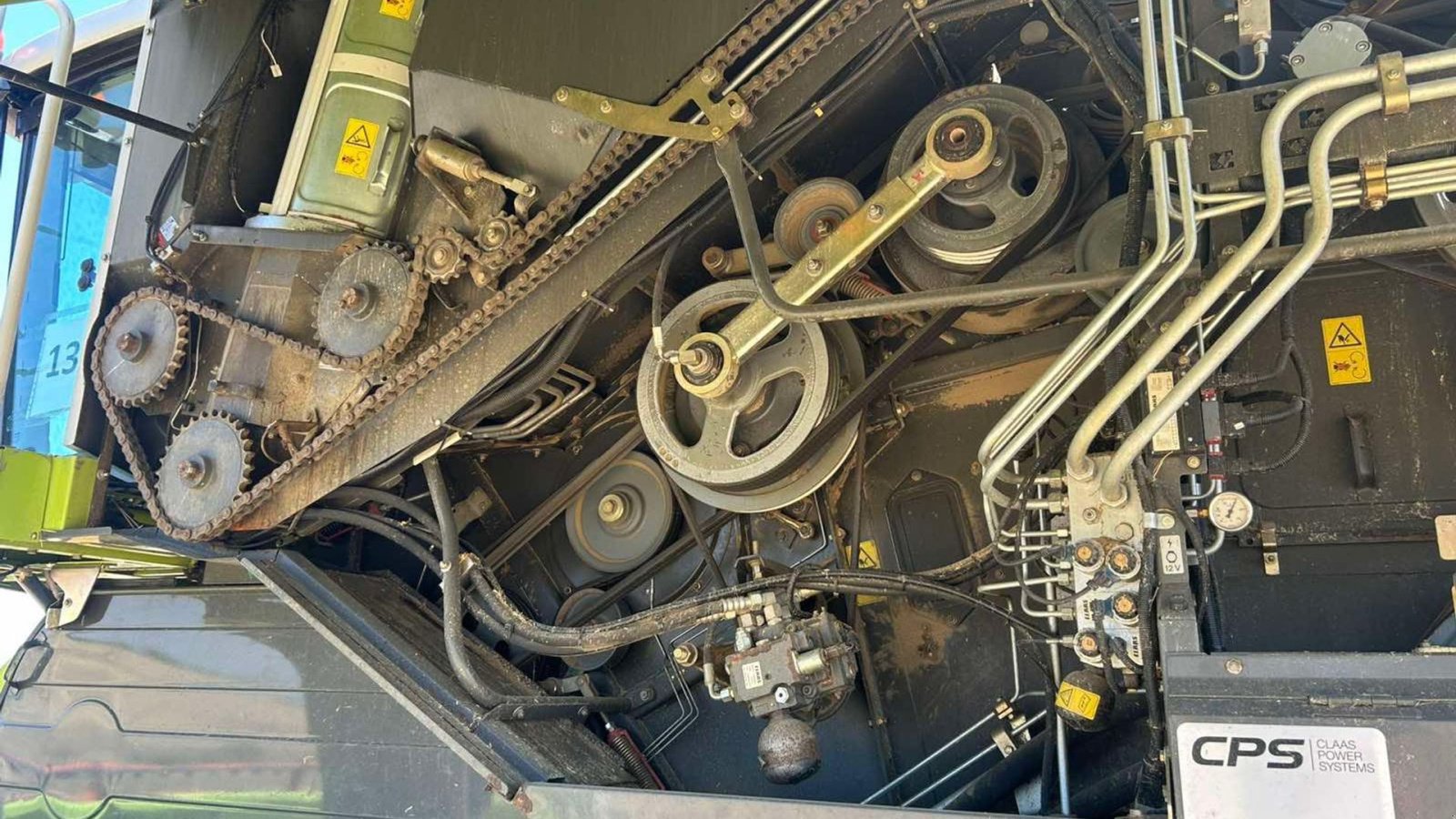 Mähdrescher Türe ait CLAAS LEXION 780 TT Incl. Skærebord Vario V1200. Brede bælter. CEMOS Cruise Pilot CEMOS AUTO Crop Flow. GPS. Mange paa lager., Gebrauchtmaschine içinde Kolding (resim 13)