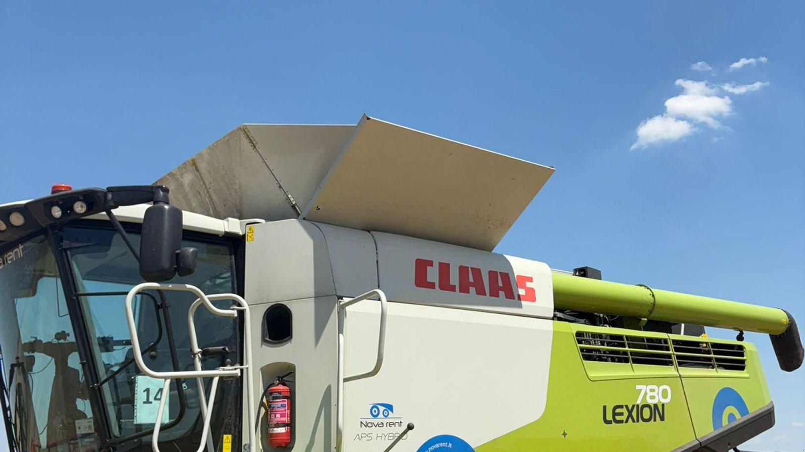 Mähdrescher of the type CLAAS LEXION 780 TT Incl. skærebord Vario V1230. GPS CEMOS Auto cruise pilot. RTK. 3D, 4D, Udbyttemaaler., Gebrauchtmaschine in Kolding (Picture 7)