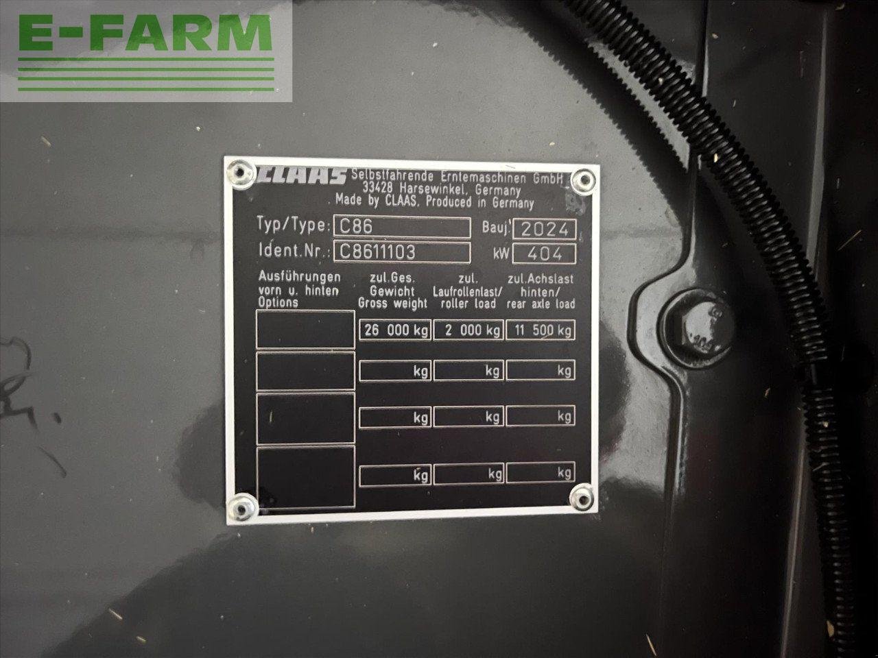 Mähdrescher of the type CLAAS LEXION 8600 TERRA TRAC, Gebrauchtmaschine in CIRENCESTER (Picture 15)