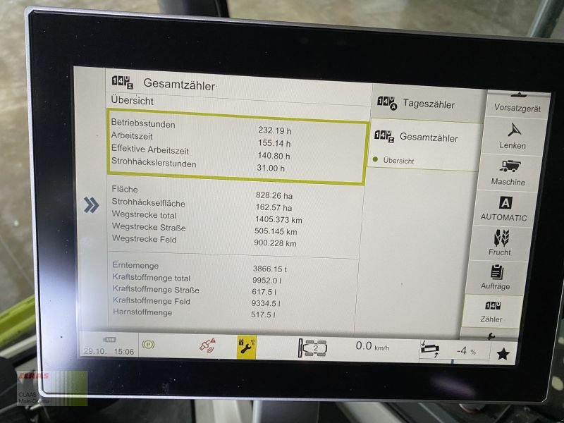 Mähdrescher of the type CLAAS LEXION 8600 TT E5, Gebrauchtmaschine in Vohburg (Picture 17)