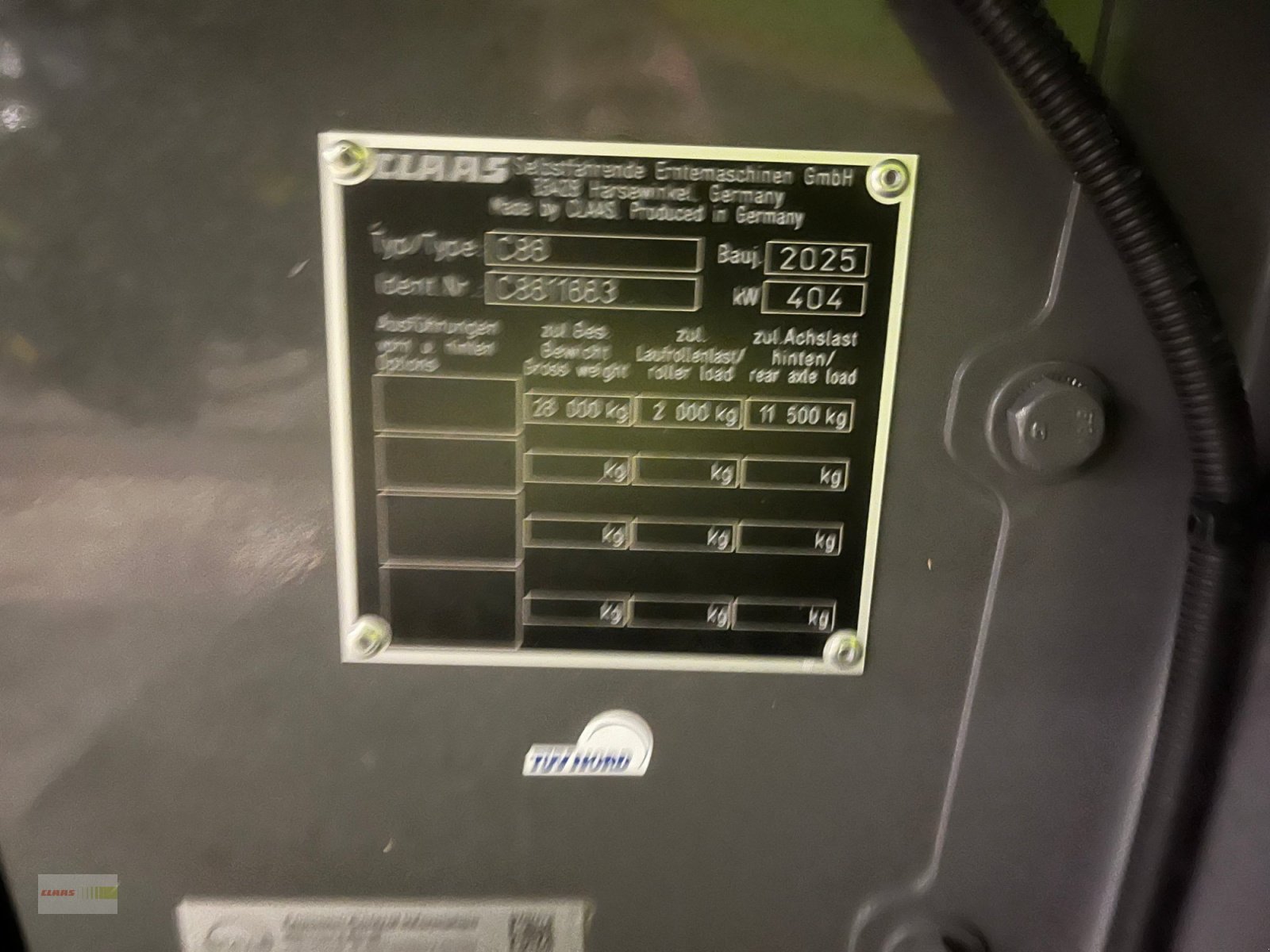 Mähdrescher za tip CLAAS Lexion 8600 TT, Gebrauchtmaschine u Langenau (Slika 7)