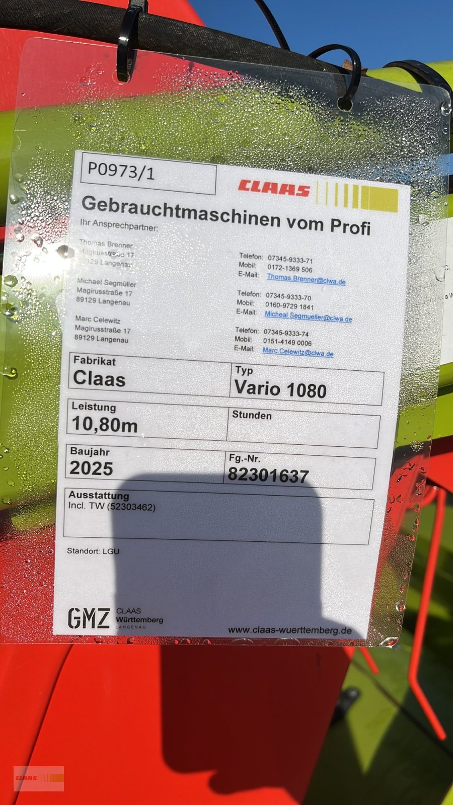 Mähdrescher za tip CLAAS Lexion 8600 TT, Gebrauchtmaschine u Langenau (Slika 18)