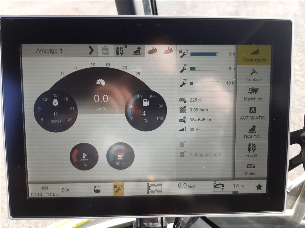 Mähdrescher des Typs CLAAS Lexion 8700 Terra Trac, Gebrauchtmaschine in Lommatzsch (Bild 12)