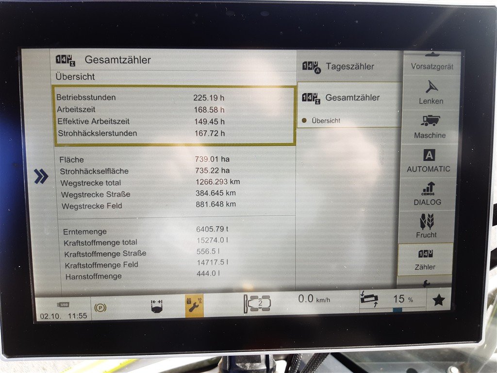 Mähdrescher des Typs CLAAS Lexion 8700 Terra Trac, Gebrauchtmaschine in Lommatzsch (Bild 13)