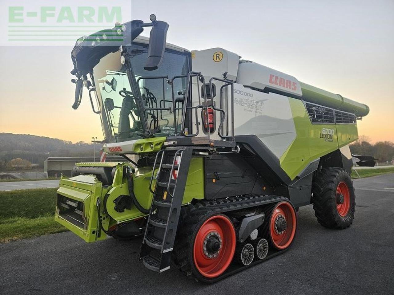 Mähdrescher typu CLAAS lexion 8700 terra trac, Gebrauchtmaschine v ILZ (Obrázek 1)