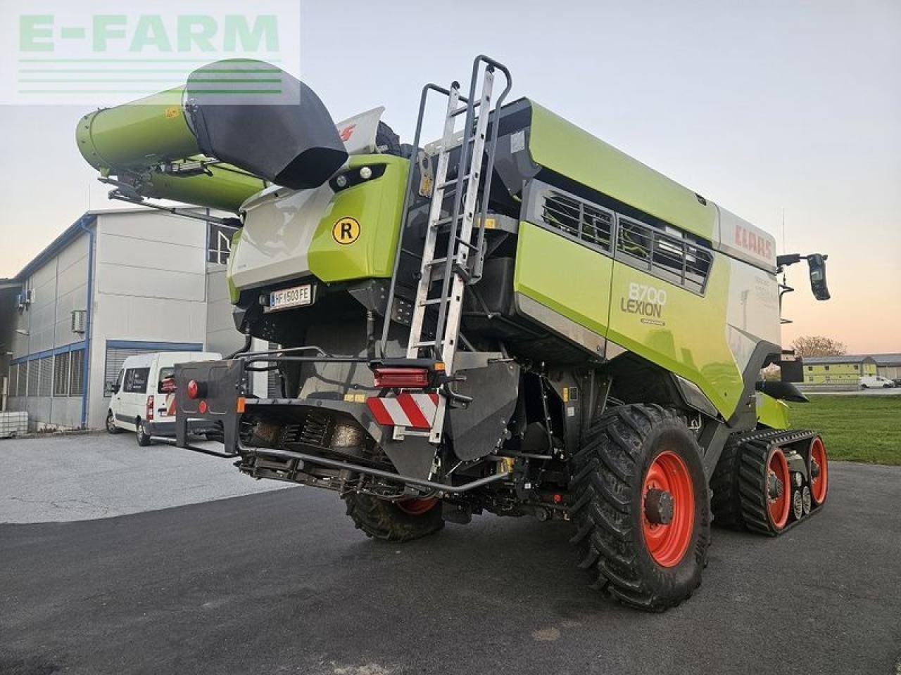 Mähdrescher typu CLAAS lexion 8700 terra trac, Gebrauchtmaschine v ILZ (Obrázek 5)