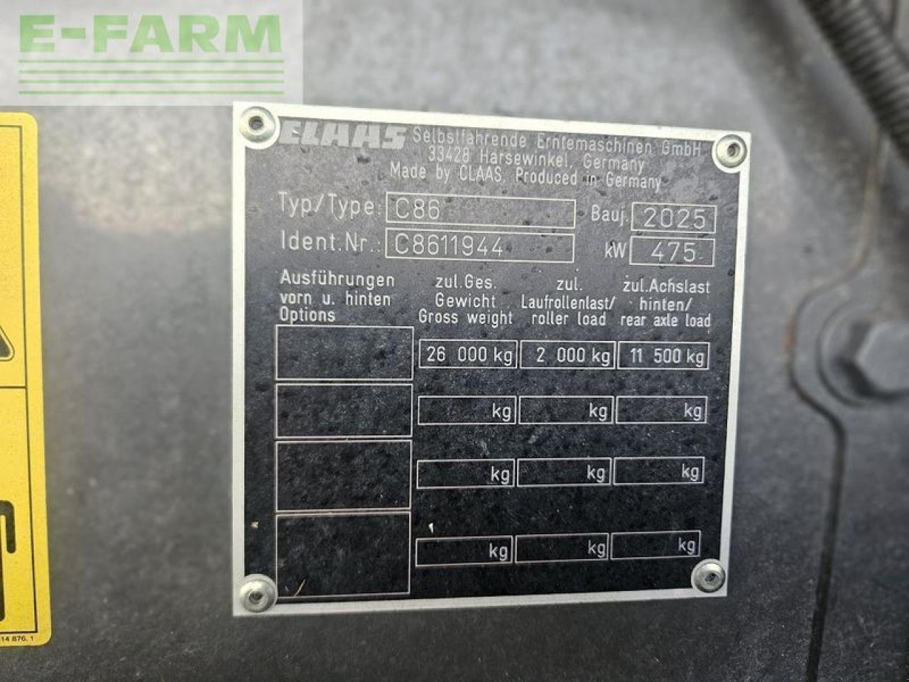 Mähdrescher typu CLAAS lexion 8700 terra trac, Gebrauchtmaschine v ILZ (Obrázek 12)