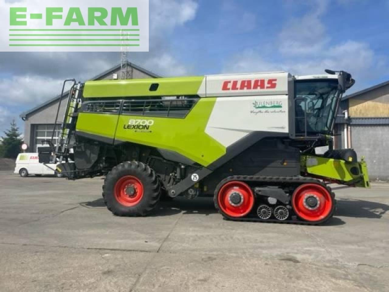 Mähdrescher a típus CLAAS lexion 8700 terra trac, Gebrauchtmaschine ekkor: G?ÓWCZYCE (Kép 2)