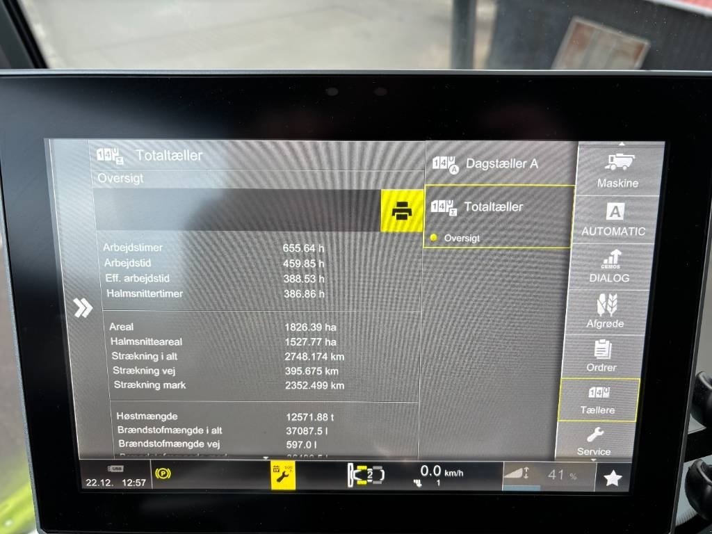 Mähdrescher del tipo CLAAS Lexion 8700 Terra Trac, Gebrauchtmaschine en Brønderslev (Imagen 9)