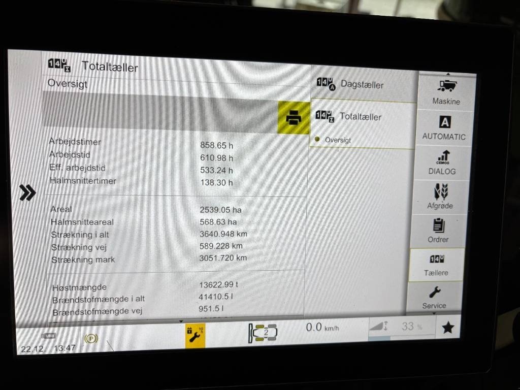 Mähdrescher del tipo CLAAS Lexion 8700 Terra Trac, Gebrauchtmaschine en Brønderslev (Imagen 10)